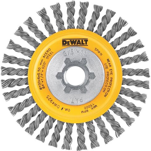 DEWALT Wire Wheel, Stringer Bead, 4-Inch (DW4925) in Kuwait