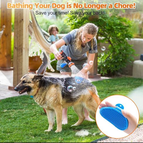 Dog Washing Hose Attachment, Dog Shower Attachment Hose Nozzle Foam Sprayer in Kuwait