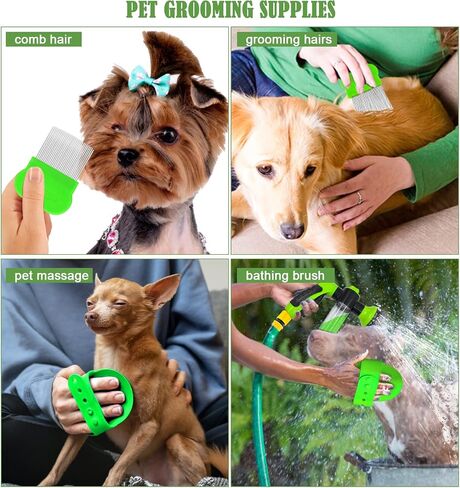 Dog Wash Sprayer Outdoor, 8-in-1 Dog Sprayer Hose Attachment in Saudi Arabia