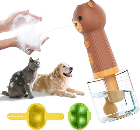 500ml Dog Shampoo Foamer with Auto Mixing, Electric Soap Dispenser in Saudi Arabia