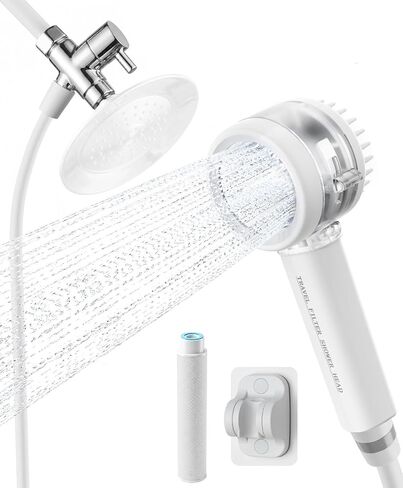 Premium Filtered Dog Shower Attachment,3-Mode Shower Head with Pause Switch in Kuwait