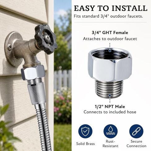 G-Promise 3 Mode Dog Wash Shower Attachment with Pause Mode for Outdoor Use in Kuwait