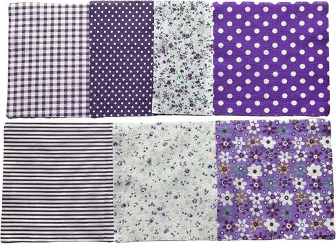 Cotton Quilting Fabric Squares, 42 Piece, 5x5 Inch, Pre-Cut in Kuwait