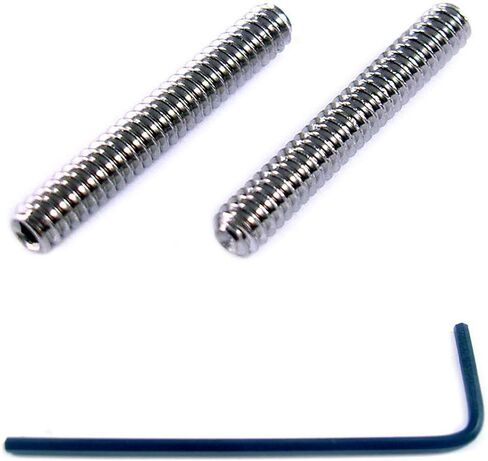 مجموعة مقابس 4-40 × 1/8 بوصة من الفولاذ المقاوم للصدأ 10 عبوات مع مفتاح ربط سداسي 050 in Kuwait