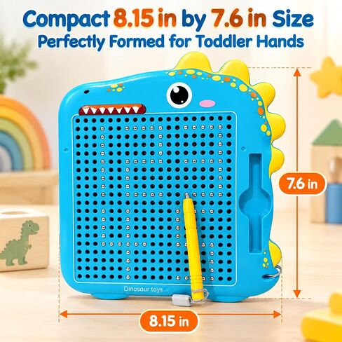 Dinosaur Toys for Kids Magnetic Board Montessori Toys for 3 4 5 Year Old in Saudi Arabia