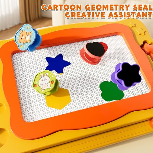Large Magnetic Drawing Board for Toddlers, Magnetic Doodle Board for Kids, Etch A Sketch Magnet Erasable Writing Pad, Preschool Education Travel Toys for Kids Boys Girls Age 3 4 5 6 7 8 Years Old in Kuwait