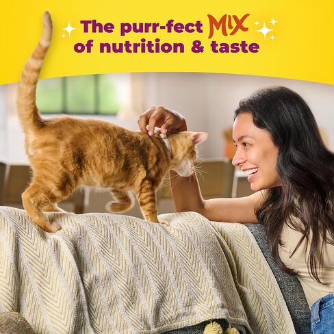 Meow Mix Original Choice Dry Cat Food, 18 oz Pouches in Kuwait