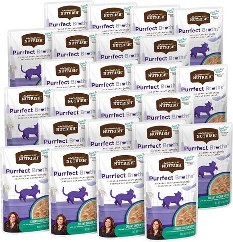 Nutrish Purrfect Broths Lickable Cat Treats, 1.4 oz Pouches (Rachael Ray) in Saudi Arabia