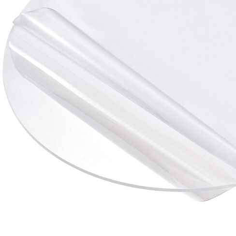 DMiotech 5" Diameter 3mm Thick Acrylic Sheet Circle Round Disc PMMA Acrylic Board for Craft DIY Display Project Sign Blank Clear in Kuwait