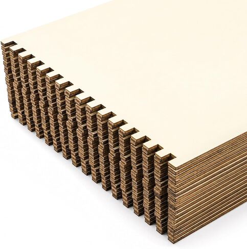Tosnail 20 Pack Beginners Wooden Looms, 5.9 x 9 Inches Notched Weaving Loom for Adults, Darning Beading Boards, Basket Weaving Tools Kit for Crafts Project, Knitting, Sewing, Crochet in Kuwait