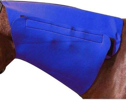 MPMH Deluxe Neck Sweat for Horses, Adjustable Horse Neck Sweat Wrap for Training, Sweating & Neck Slimming, Comfortable Equestrian Exercise Accessory (Black, 5 Inches) in Saudi Arabia