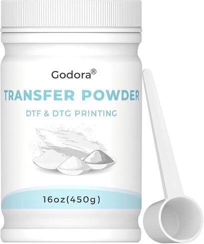 DTF Powder, White Hot Melt Adhesive for DTF Transfers, 16 oz in Kuwait