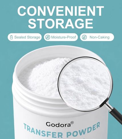 DTF Powder, White Hot Melt Adhesive for DTF Transfers, 16 oz in Kuwait