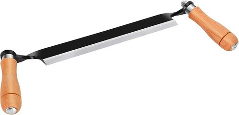 10'' Draw Knife, Curved Draw Knife Debarking Tool, Draw Shave Tool for Woodworking, Ergonomic Handle, Simple and Effortless to Use, Bark Stripper Handsaw Tool in Kuwait