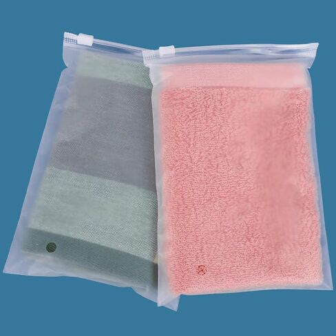 Clear Zipper Bags for Organizing, 50 Pcs 14x18 Inch Heavy Duty Clear Poly Bags for Shipping, Clear Plastic Gift Bags Ziplock Plastic Mailing Bags Shipping Bags with Vent Holes, 3 Mil in Kuwait