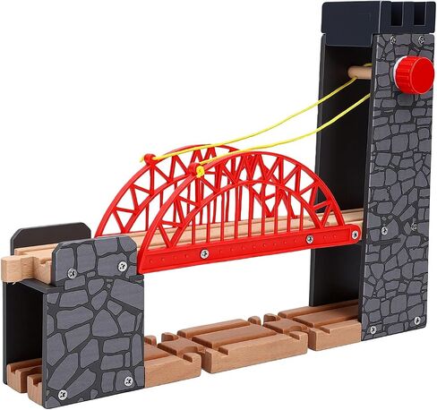 Alomejor Wooden Suspension Railway Bridge for Educational Track Expansion in Kuwait