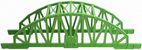 Amagogo Freestanding Toy Train Bridge Sturdy Elevated Toy Railway Bridge Easy to Assemble for Room Displays, Style B in Saudi Arabia