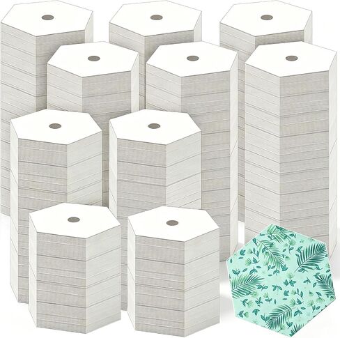 320 PCS 2 Inch Hexagon Paper Piecing Templates for Quilting in Kuwait