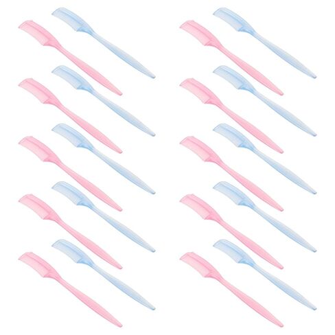 TIDTALEO 20pcs Small Animal Grooming Comb for Rabbits and Hamsters, Portable Plastic Pet Hair Brush Gentle Care for Removing Loose Fur in Households and Pet Grooming in Saudi Arabia