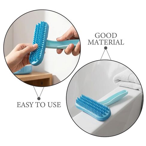 2pcs Bunny Grooming Brush for Shedding, Silicone Wide Head in Kuwait