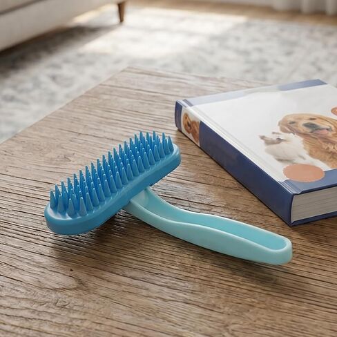 2pcs Bunny Grooming Brush for Shedding, Silicone Wide Head in Kuwait