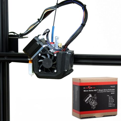 جهاز بثق محرك الأقراص المباشر Micro Swiss NG™ لطابعات Creality CR-10 / Ender 3 (ترقية مجانية، لا يلزم إجراء أي تعديل) in Kuwait