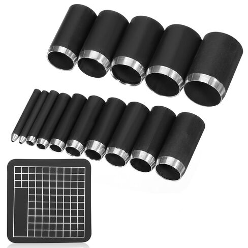 16 PCS Leather Hole Punch Tool Leather Circle Cutter Tool Set Small Circle in Kuwait