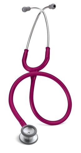 3M Littmann Stethoscope, Classic II Pediatric, Raspberry Tube, Stainless Steel Chestpiece, 28 inch, 2122 in Saudi Arabia