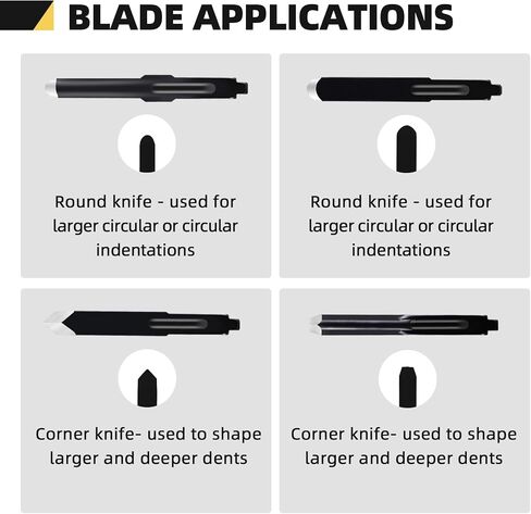 YUCHENGTECH Electric Wood Carving Chisel Blade Knife Accessory for Electric Chisel Power Carver in Kuwait