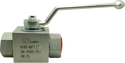 LX Hydraulic High Pressure Ball Valve 1/2'' NPT 7250PSI Hydraulic Valve Shut-Off KHB Hydraulic Ball Valve in Saudi Arabia