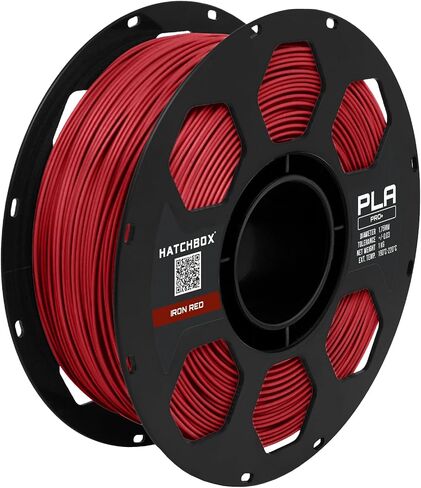 HATCHBOX PLA PRO+ خيوط طابعة ثلاثية الأبعاد، دقة الأبعاد +/- 0.03 مم، بكرة 1 كجم، 1.75 مم، أسود in Kuwait