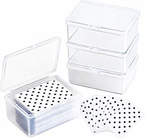 4 PCS Plastic Game Card Storage Box in Kuwait