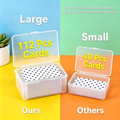 4 PCS Plastic Game Card Storage Box in Kuwait