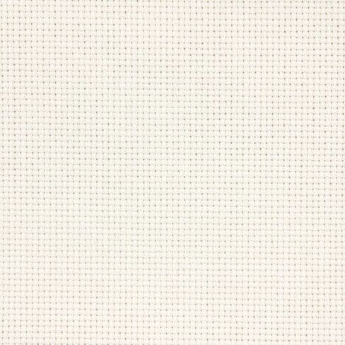 Zweigart 16 Count Aida Cross Stitch Fabric – Natural White (101), 39.4" x 59", Narrow 100% Cotton Strip for Embroidery Borders & Projects in Kuwait