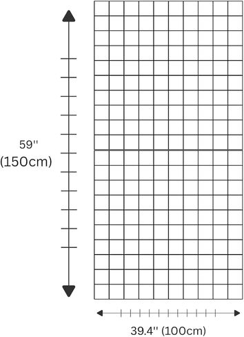 Zweigart 16 Count Aida Cross Stitch Fabric – Natural White (101), 39.4" x 59", Narrow 100% Cotton Strip for Embroidery Borders & Projects in Kuwait