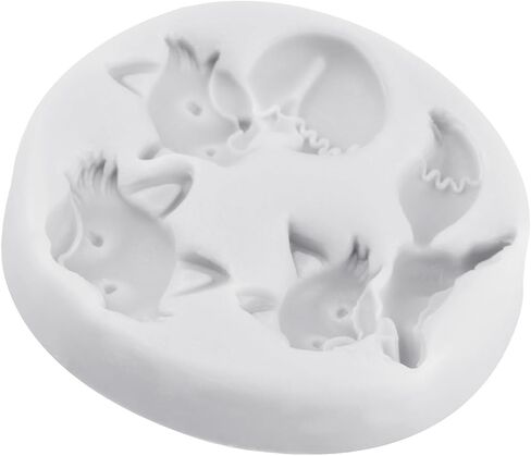 Fox Polymer Clay Mold Animal Fox Silicone Molds in Kuwait