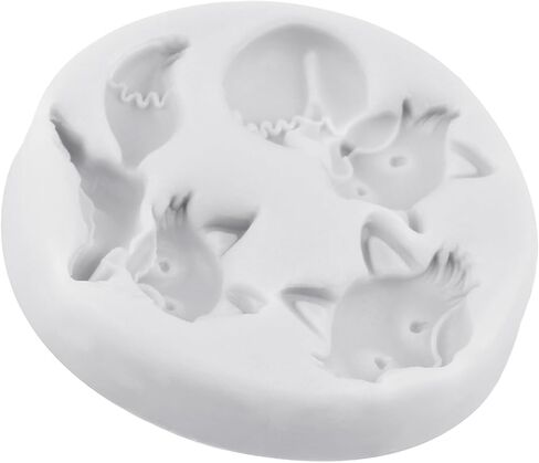 Fox Polymer Clay Mold Animal Fox Silicone Molds in Kuwait
