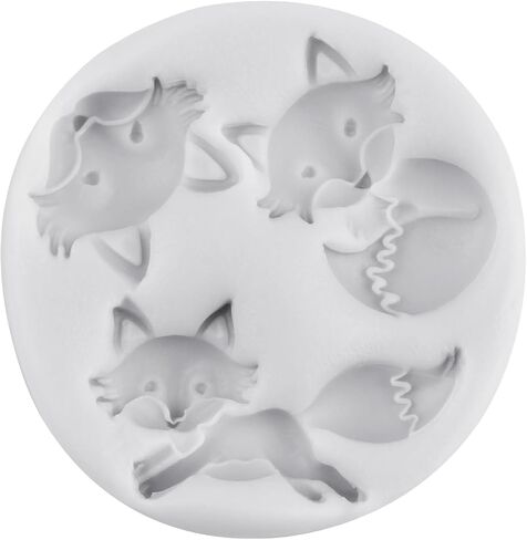 Fox Polymer Clay Mold Animal Fox Silicone Molds in Kuwait