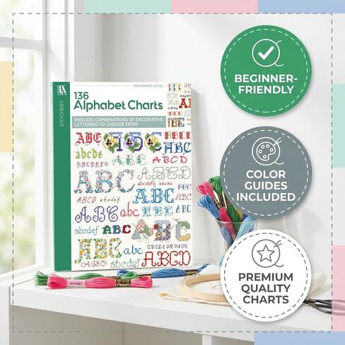 136 Alphabet Charts: Endless Combinations of Decorative Lettering to Choose From in Kuwait