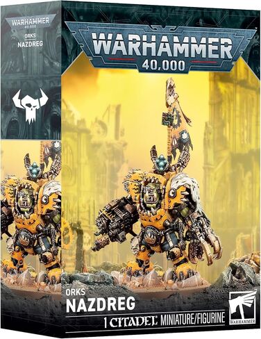 Nazdreg Ork Bad Moons Warlord Warhammer 40,000 Plastic Miniature Kit in Kuwait