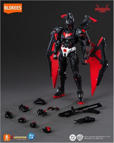 BLOKEES DC Champion Class 02 Batman Beyond Model Kit – Officially Licensed 123-Piece Snap-Together Figure, Switchable Armor, Tool-Free Assembly, Ages 14+ in Kuwait