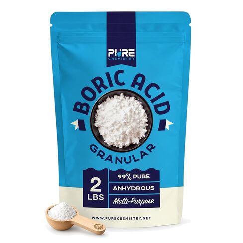 Granular Boric Acid Powder - 2 Pounds - 99.9% - Pure Anhydrous - Multipurpose Powder in Saudi Arabia