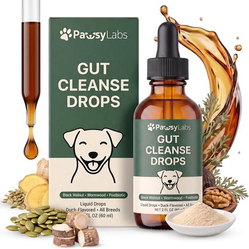 Dog Gut Support Drops, Digestive & Microbiome Support, 2 Fl Oz in Kuwait