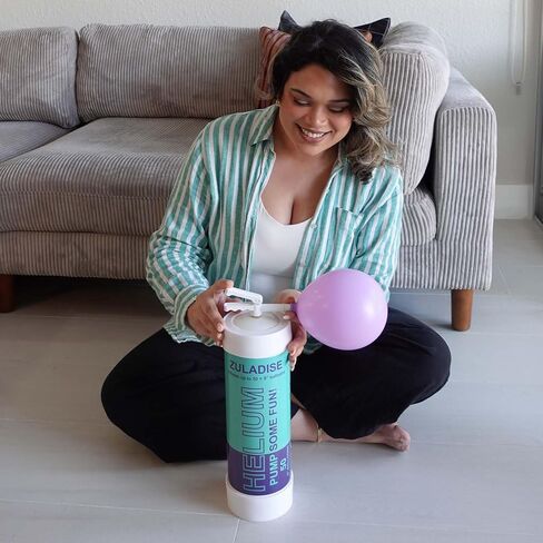 Helium Tank for Balloons at Home, Fills Up to 50 × 9'' Latex Balloons in Kuwait