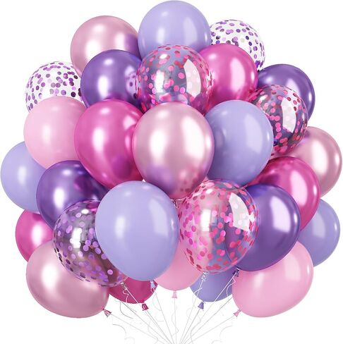 Dusty Pink Beige Balloons, 60Pcs Girls Women Pastel Birthday Party Balloons in Kuwait