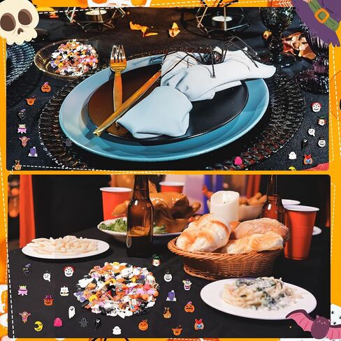200pcs Halloween Resin Charms for Crafts Flatback Slime Charms in Kuwait