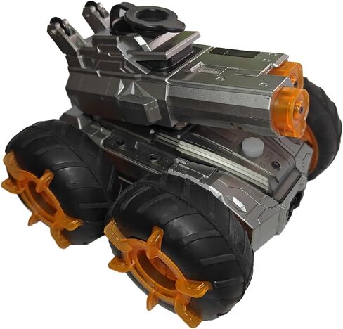 Amphibious Waterproof Remote Control Car, 4WD Stunt Tank with Water Cannons in Kuwait