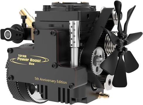 TOYAN FS-S100AT Single-Cylinder Four-Stroke General Engine Model for RC Car Ship Model Teaching Show - Souvenir Version in Kuwait