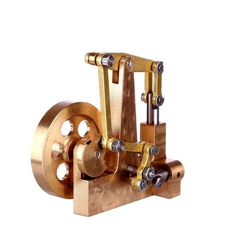 Mini Steam Engine Model Kit – 77mm 12V Brass Motor Accessory for DIY Internal Combustion Engine Projects & Science Experiments for Adults in Kuwait
