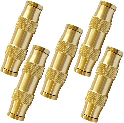 Qolekog DOT Air Fittings 3/8 بوصة أنبوب OD تركيبات توصيل سريعة ادفع لتوصيل التركيبات تركيبات خط الفرامل تركيبات خط الهواء (5 قطع) in Kuwait